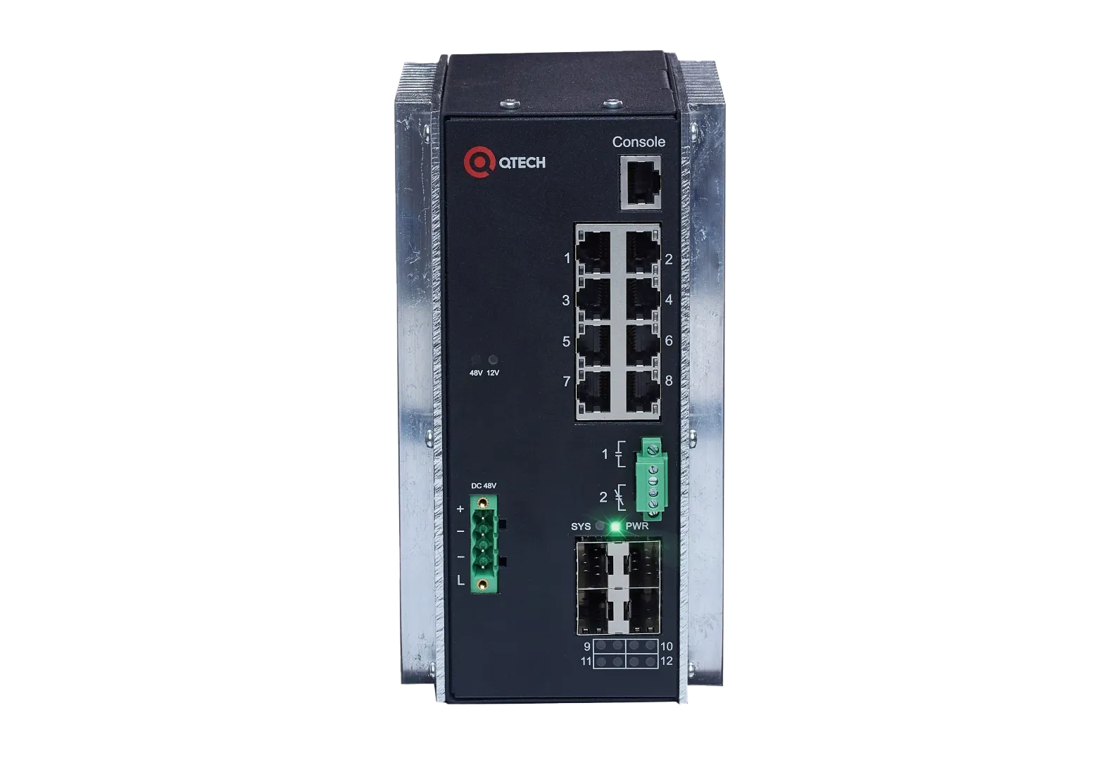 Коммутатор QTECH QSW-3750-12T-I-POE-DC