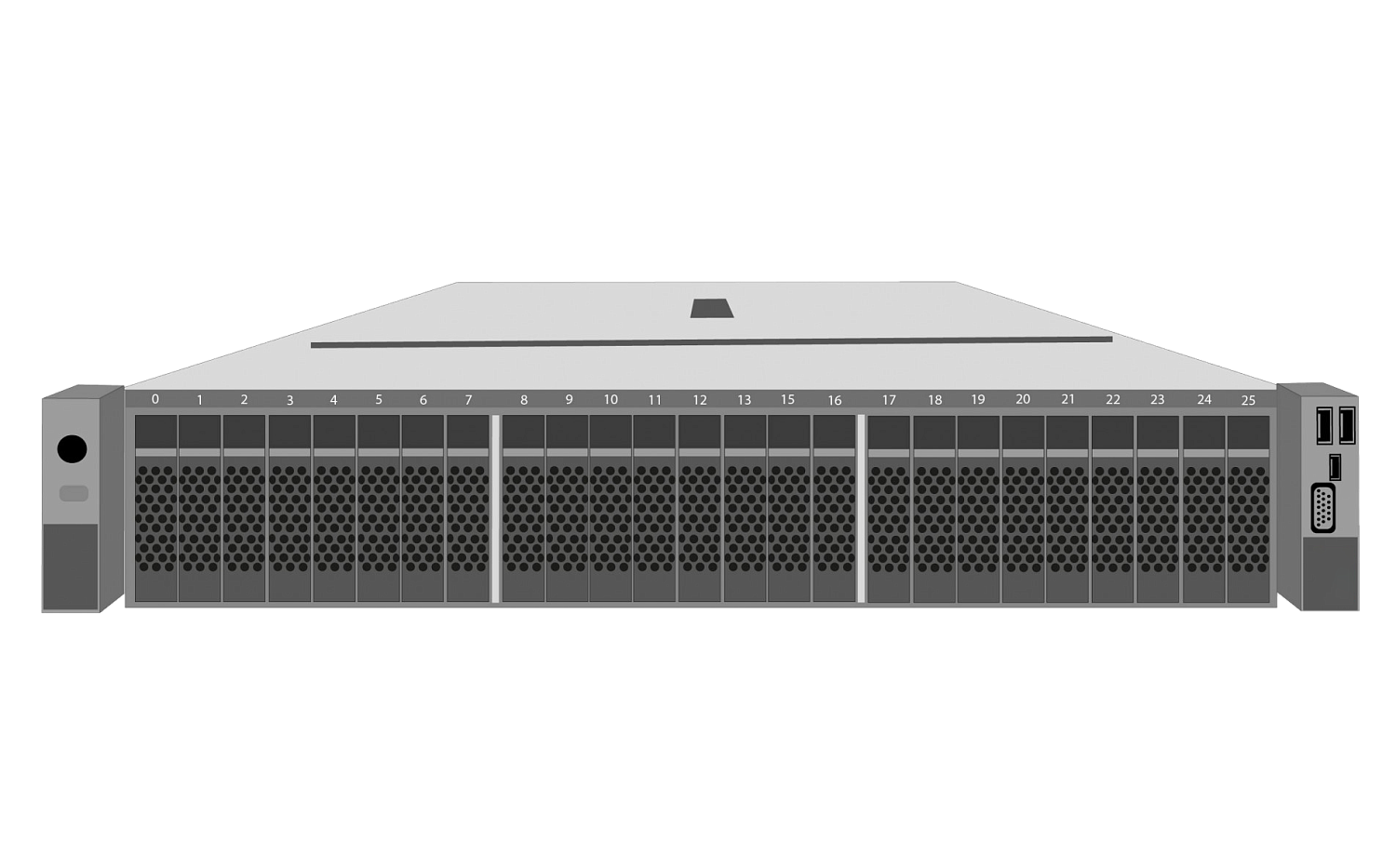 Сервер Fplus FPD-8-SP-H2K488G6-CTO